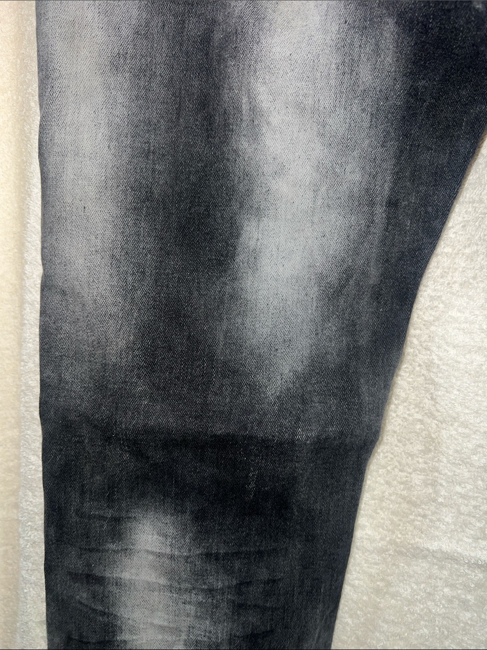 Copper Rivet Gray Rip & Repair Jeans - Picture 8 of 9